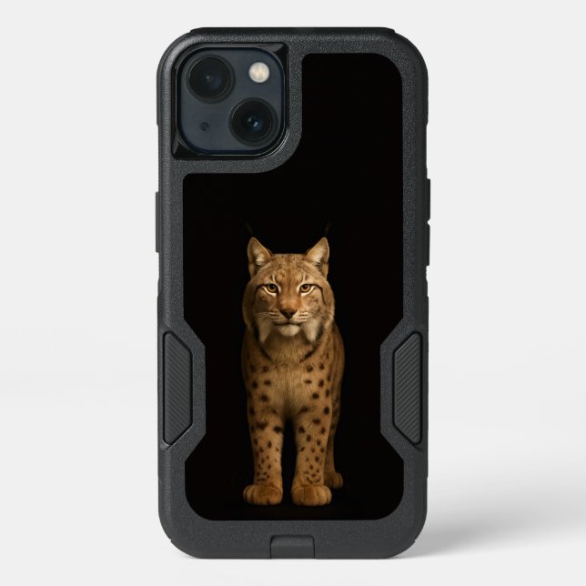 Black 4 Luxe  iPhone 13 Case, Silent Lynx Case (Back)