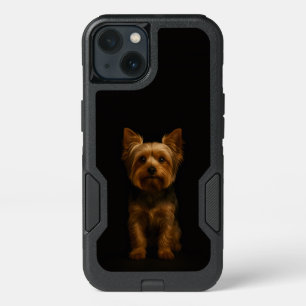 Black 4 Luxe iPhone 13 Case, Yorkshire Terrier Case