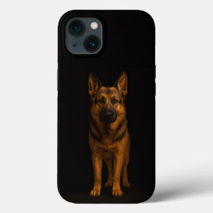 Black 4 Luxe iPhone 13, German Shepherd Dog 13 Case