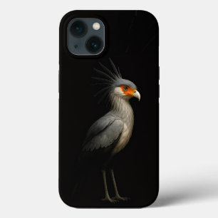 Black 4 Luxe iPhone 13, Secretary Bird 13 Case