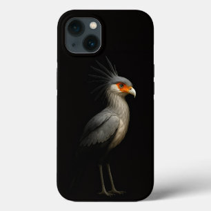 Black 4 Luxe iPhone 13, Secretary Bird 13 Case