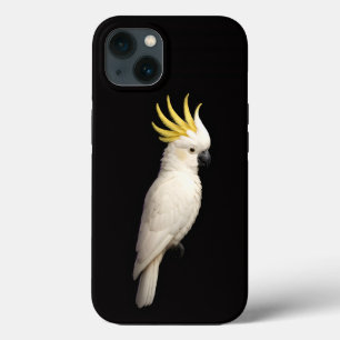 Black 4 Luxe iPhone 13, Sulphur Crested Cockatoo 13 Case