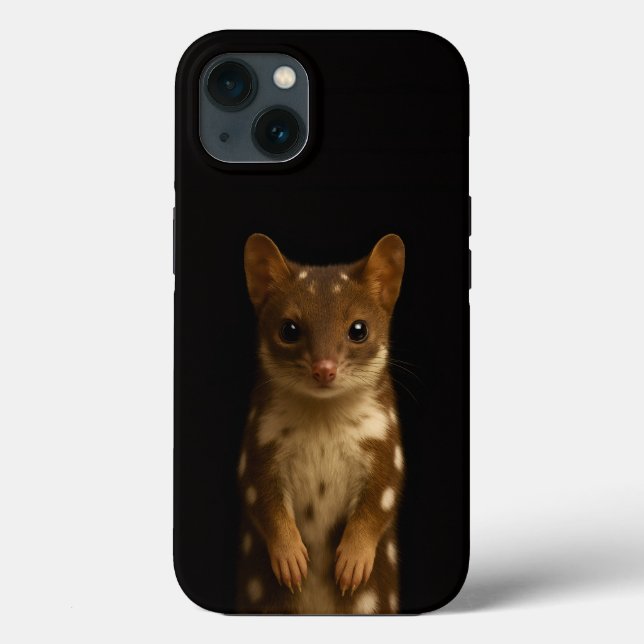 Black 4 Luxe iPhone 13, Sweet Quoll Case-Mate iPhone Case (Back)