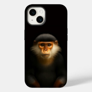 Black 4 Luxe iPhone 14 Case-Mate, Red Douc Langur Case-Mate iPhone 14 Case