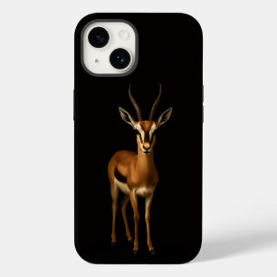 Black 4 Luxe iPhone 14 Mate, Elegant Gazzella Case-Mate iPhone 14 Case