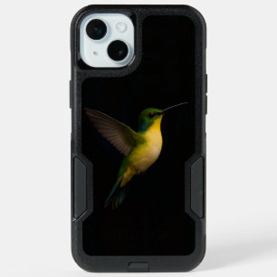 Black 4 Luxe iPhone 15 Plus Case, Flying Bird