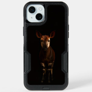 Black 4 Luxe iPhone 15 Plus, Forest Okapi Plus Case