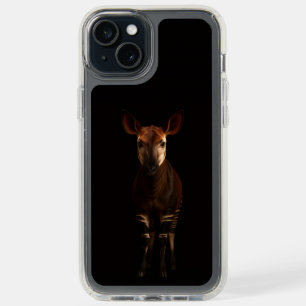 Black 4 Luxe iPhone 15 Plus, Forest Okapi Plus Case