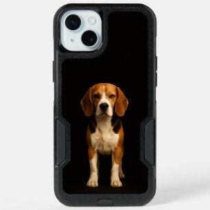 Black 4 Luxe iPhone 15 Plus, Kind Beagle Plus Case