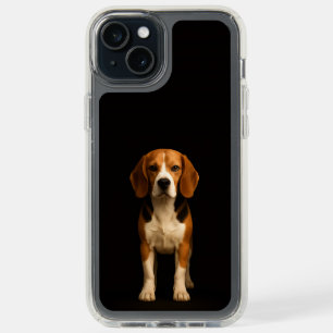 Black 4 Luxe iPhone 15 Plus, Kind Beagle iPhone 15 Plus Case
