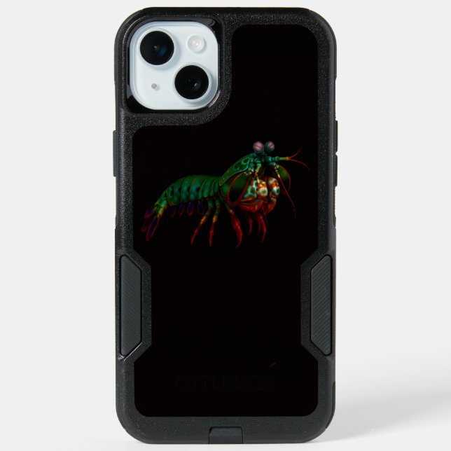 Black 4 Luxe iPhone 15 Plus, Mantis Shrimp (Back)
