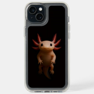 Black 4 Luxe iPhone 15 Plus, Mexican Axolotl iPhone 15 Plus Case