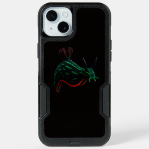 Black 4 Luxe iPhone 15 Plus, Neon Sea Slug Plus Case