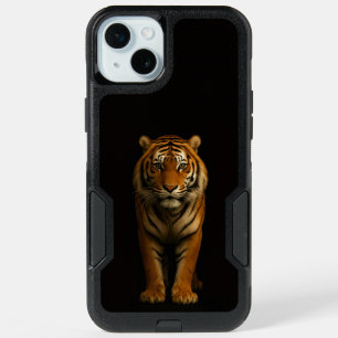 Black 4 Luxe iPhone 15 Plus, Noble Tiger Plus Case