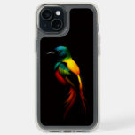 Black 4 Luxe iPhone 15 Plus, Rainbow Bird iPhone 15 Plus Case