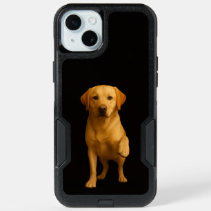 Black 4 Luxe iPhone 15 Plus, Tender Labrador Plus Case