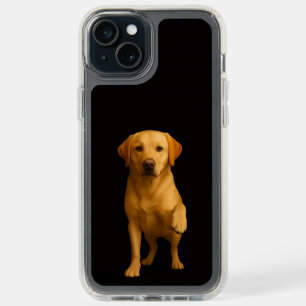 Black 4 Luxe iPhone 15 Plus, Tender Labrador Plus Case