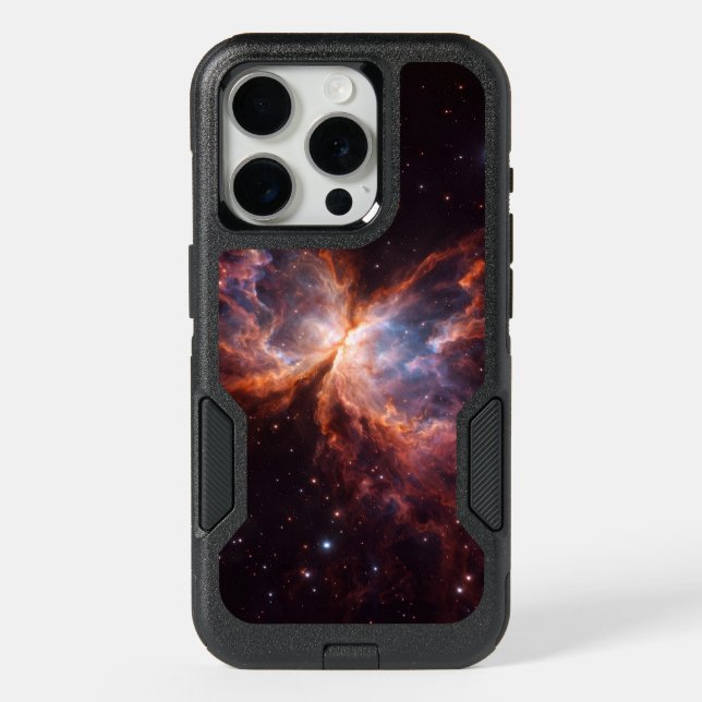 Black 4 Luxe iPhone 15 Pro, Butterfly Nebula (Back)