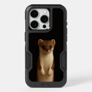 Black 4 Luxe iPhone 15 Pro, Elegant Weasel Pro Case