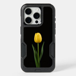 Black 4 Luxe iPhone 15 Pro, Golden Tulip Pro Case