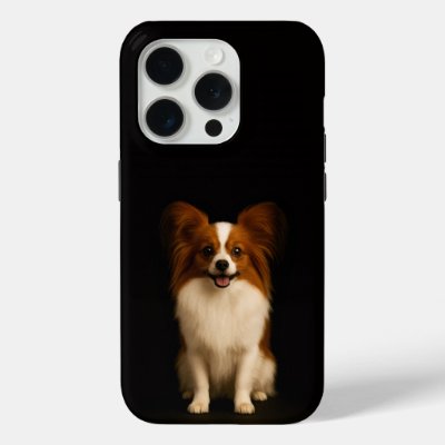 Black 4 Luxe iPhone 15 Pro Mate Refined Papillon iPhone 15 Pro Case