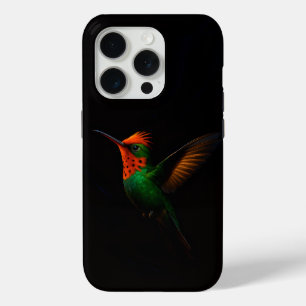 Black 4 Luxe iPhone 15 Pro Mate, Tufted Coquette Case