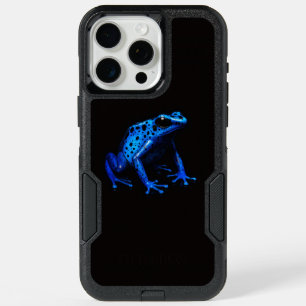 Black 4 Luxe iPhone 15 Pro Max, Blue Frog Max Case