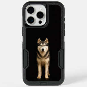 Black 4 Luxe iPhone 15 Pro Max, Icy Elite Husky Max Case
