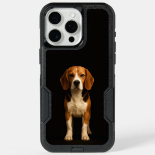 Black 4 Luxe iPhone 15 Pro Max, Kind Beagle Max Case