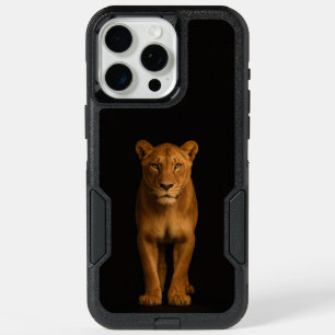 Black 4 Luxe iPhone 15 Pro Max, Noble Lioness Max Case