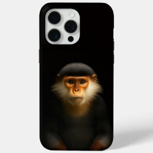Black 4 Luxe iPhone 15 Pro Max, Red Douc Langur iPhone 15 Pro Max Case