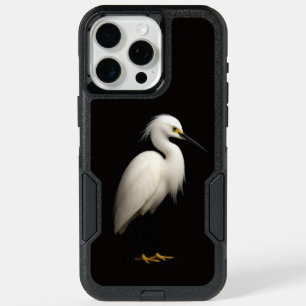 Black 4 Luxe iPhone 15 Pro Max, Snowy Egret