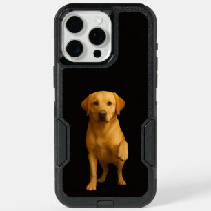 Black 4 Luxe iPhone 15 Pro Max, Tender Labrador Max Case