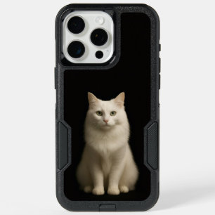 Black 4 Luxe iPhone 15 Pro Max, Turkish Angora Cat Max Case