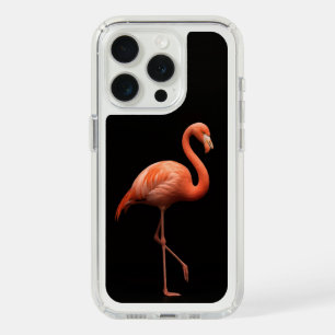 Black 4 Luxe, Iphone 15 Pro, Pink Flamingo Pro Case