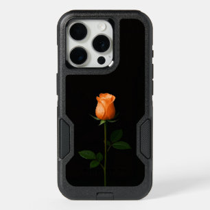 Black 4 Luxe iPhone 15 Pro, Sunset Orange Rose