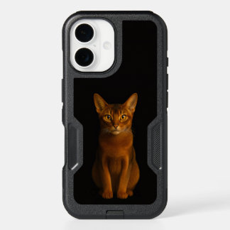 Black 4 Luxe iPhone 16 Case, Abyssinian Beauty
