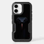 Black 4 Luxe iPhone 16 Case, Black Mamba