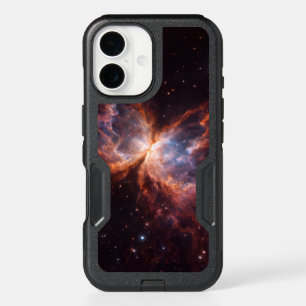 Black 4 Luxe iPhone 16 Case, Butterfly Nebula