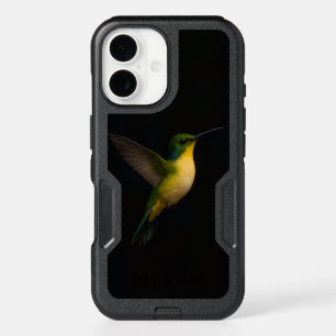 Black 4 Luxe iPhone 16 Case, Flying Bird