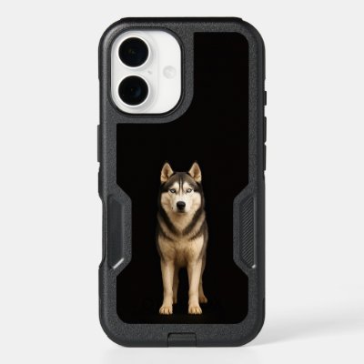Black 4 Luxe iPhone 16 Case, Icy Elite Husky