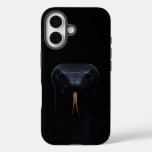 Black 4 Luxe iPhone 16 Case-Mate, Black Mamba iPhone 16 Case