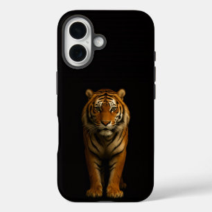 Black 4 Luxe iPhone 16 Mate, Noble Tiger Case
