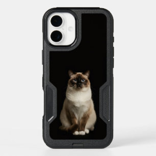 Black 4 Luxe iPhone 16 Plus, Birmanese Cat Plus Case