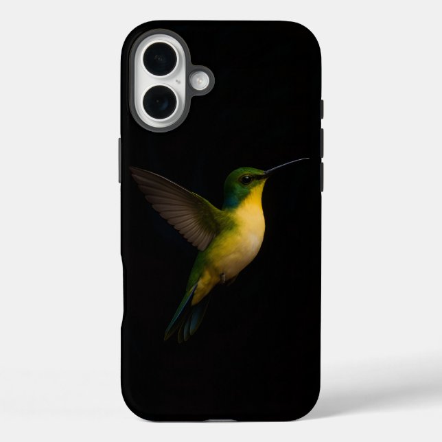 Black 4 Luxe iPhone 16 Plus Case-Mate, Flying Bird Case-Mate iPhone Case (Back)