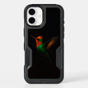Black 4 Luxe iPhone 16 Plus Case, Tufted Coquette