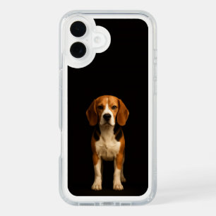 Black 4 Luxe iPhone 16 Plus, Kind Beagle iPhone 16 Plus Case
