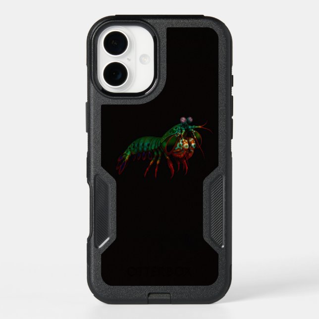 Black 4 Luxe iPhone 16 Plus, Mantis Shrimp (Back)