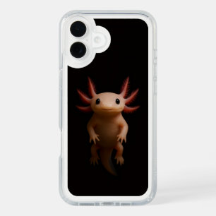 Black 4 Luxe iPhone 16 Plus, Mexican Axolotl Plus Case