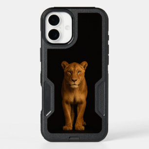 Black 4 Luxe iPhone 16 Plus, Noble Lioness Plus Case
